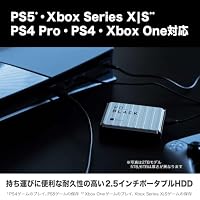 WD_Black P10 Game Drive, Works with PlayStation 5 TB, tragbare Festplatte – Ansicht 5