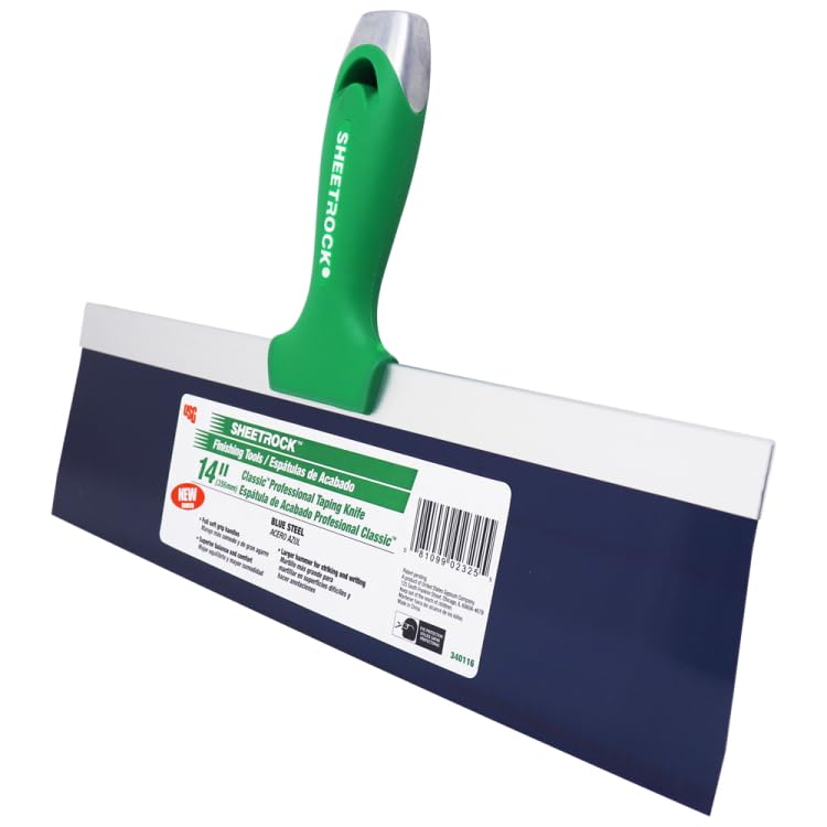 Cuchillo de acero USG Classic azul de 35,56 cm para constructores 4