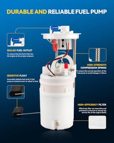 Image of PHILTOP Electric Fuel Pump Assembly FG1176 Fit for BMW X5
