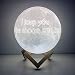 ACED 3D Printing 4.7Inch Moon Light Lamp Baby Night Light, Dimmable Color Changing, Touch Battery Operated LED Moonlight Lamps for Bedrooms, Father's Day Gifts, Cool Christmas Gifts for Kid Teens