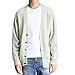 Cardigan maglione uomo casual giacca con scollo a V, Verde menta, M