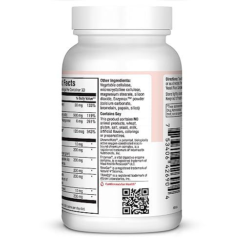 Maxi Health Ch Control - With Vitamin E And Magnesium - 90 Capsules - Kosher #TOP3