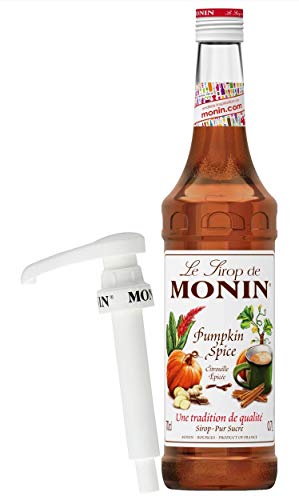 Monin Pumpkin Spice Syrup 70cl & Monin Pump Set