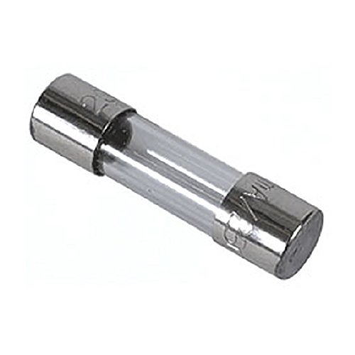 Bussmann GMA-5A 5 Amp Glass Fast Acting Cartridge Fuse, 125V UL Listed, 5-Pack