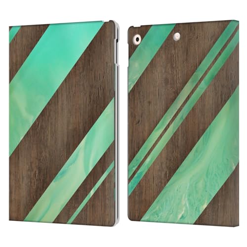 Housse cuir premium iPad 10.2 motif Alyn Spiller finitions soignées