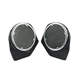 King Tour Pack 6.5' Rear Speakers Pod Kit fits Fit for Harley Touring Electra Glide, Street Glide, Ultra Limited, Road Glide Ultra and Tri Glide Models 2014-2023