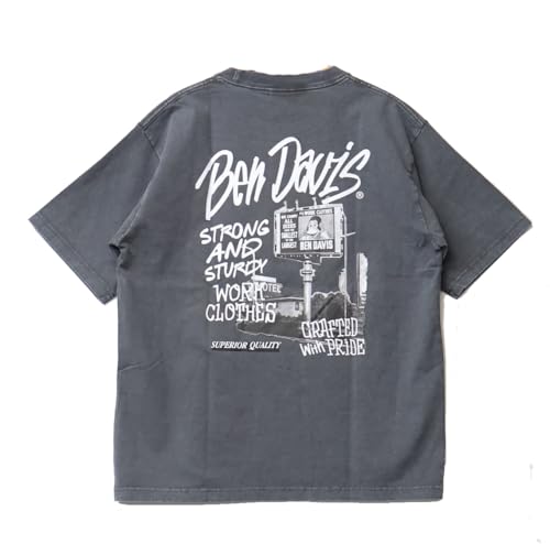 BEN DAVIS �x���f�C�r�X ���B���e�[�W���H �v�����g ����T�V���c ROADSIDE �r�b�O�V���G�b�g ��T 26580013 (JP, �A���t�@�x�b�g, L, 30�FCHARCOAL_BROWN)