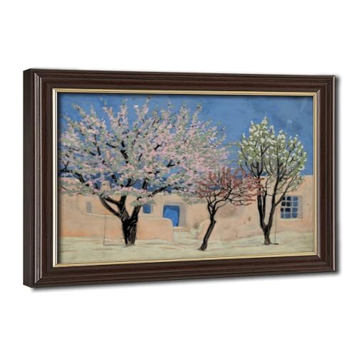 Tableau Gustave Baumann Spring New Mexico - Impression sur toile haute définition