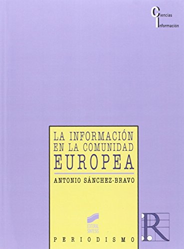 Portada de Informacion comunidad europea