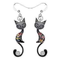 Enamel Cat Black C