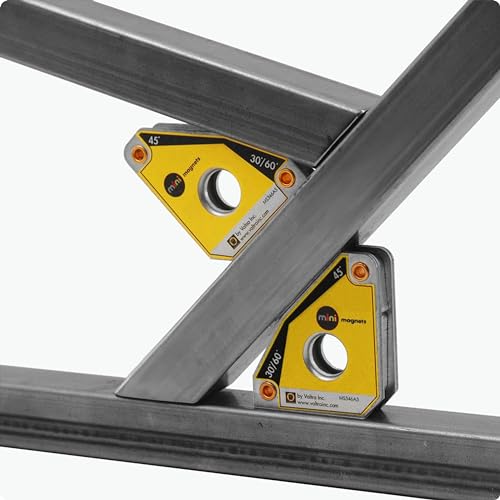 Mini Magnetic Squares, Size: 2.3”x2”x.6”, Angles: 30º/60º, 45º, 90º, light duty (Twin Set), MS346AT - Thumbnail 5