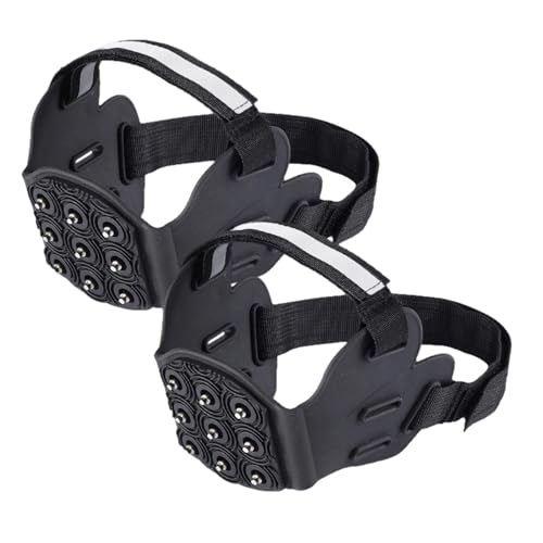 Picos de Nieve y tracción Antideslizantes para Invierno al Aire Libre, Senderismo, Escalada, montañismo, Trabajo, tejado | Puntas de Metal robustas para Estos Clavos para Zapatos para un Agarre