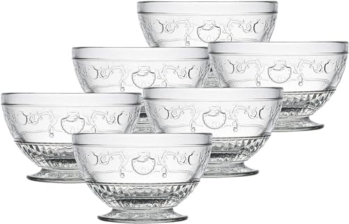 La Rochere Versailles Glass Bowl Set/6