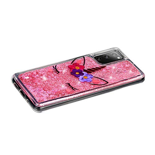 ShinyCase Galaxy A03s Case Glitter Custodia Sabbie...
