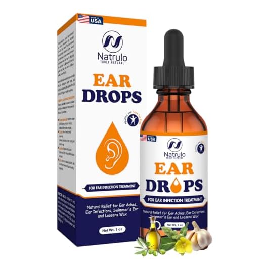 Natural Ear Drops for Ear Infection Treatment – Herbal Eardrops for Adults, Children & Pets – Relieves Ear Aches, Infections, Itchy Ears, Swimmer's Ear, & Loosens Wax – Kids Safe Treatment Made in USA