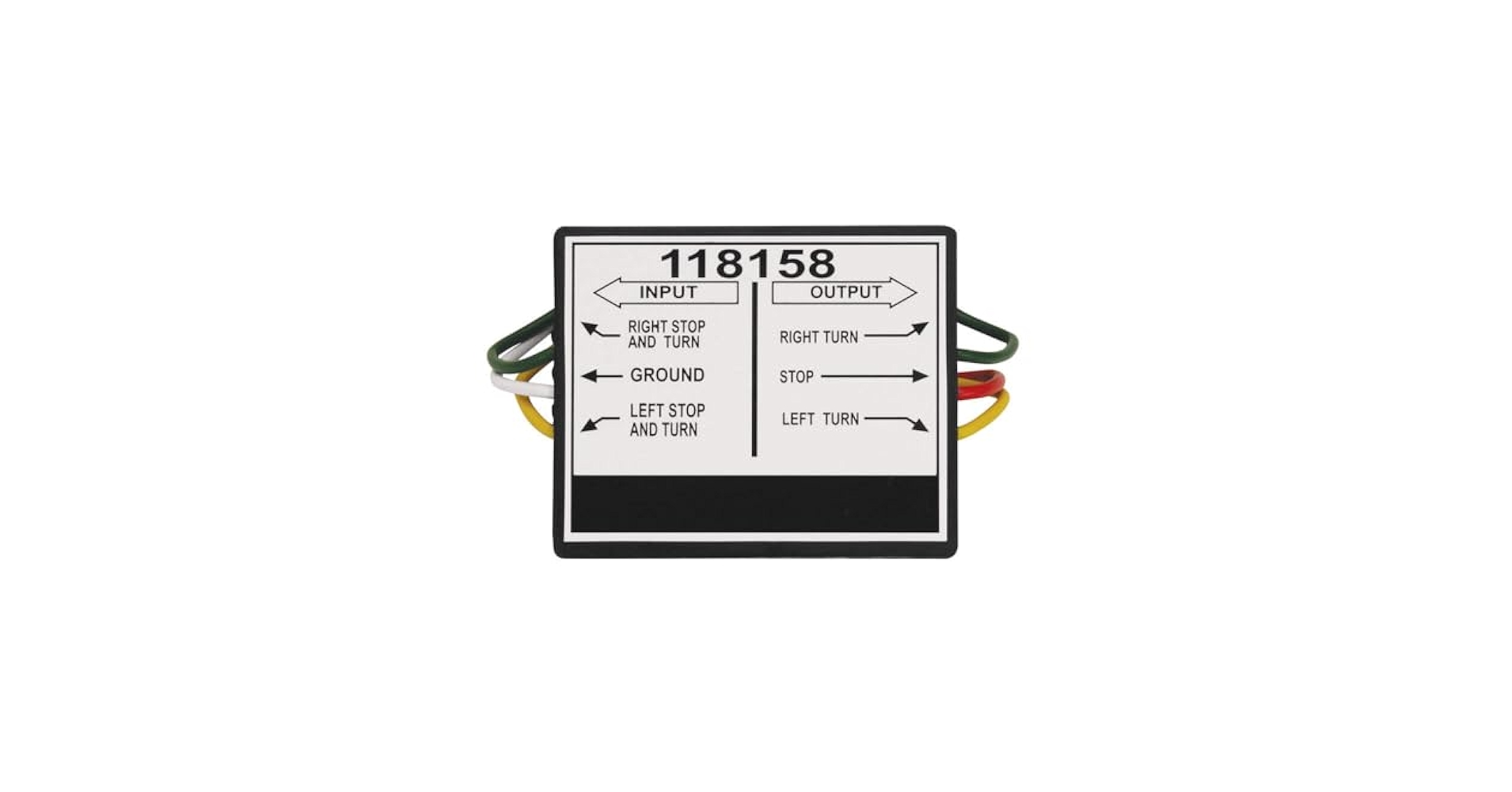 Amazon.com: Draw-Tite 118158 2 Wire to 3 Wire Taillight