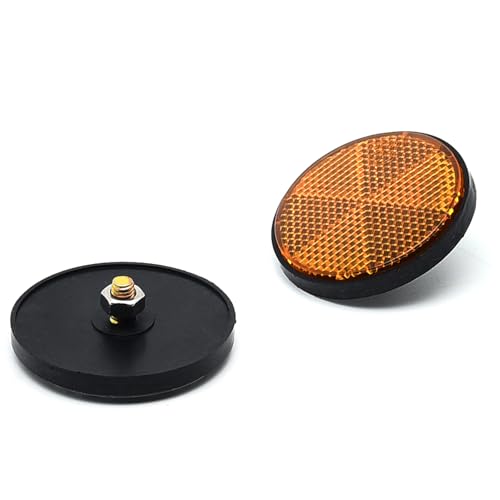 Image of Surf turtle Universal Reflector 6PCS Plastic Screw Mount Reflective Warning Reflectors Apply to Motorcycle Scooter Mopeds