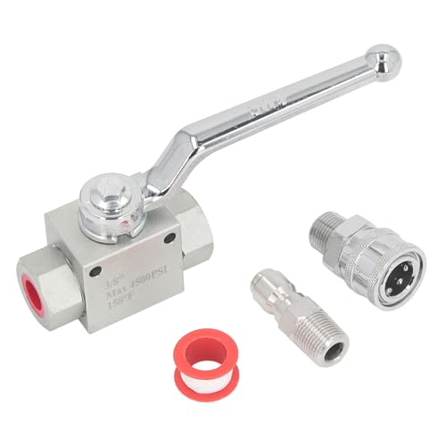 Válvula de cierre de 4500 PSI para controlar la hidrolimpiadora con suavidad 7
