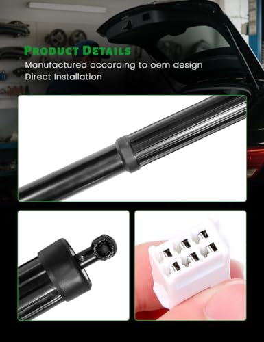 Power Lift Support Shock Strut Compatible with Lexus RX350 RX450h 2016-2021 BASE 3.5L 3456CC V6 (VIN Prefix J,JTJB),Rear Left Tailgate,Replace # 6892048031 6892048030 by TCFWED - Image 6