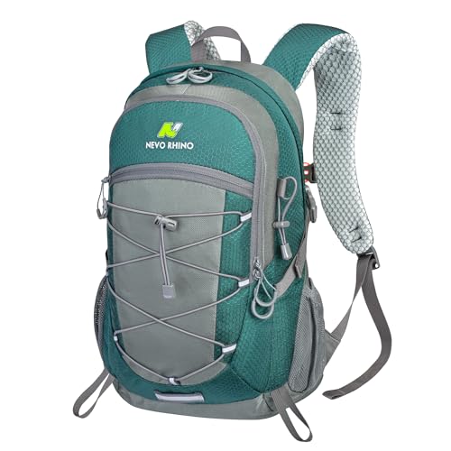 N NEVO RHINO Mochila de caminhada 20L/35L resistente à água ao ar livre, mochila leve para viagem pequena para homens e mulheres