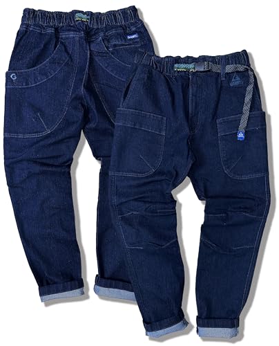 [Gerry] ジェリー ギアパンツ クライミングパンツ ストレッチ デニム チノパン テーパード パンツ メンズ キャンプパンツ (L, 71ネイビー)の商品画像（Amazon）