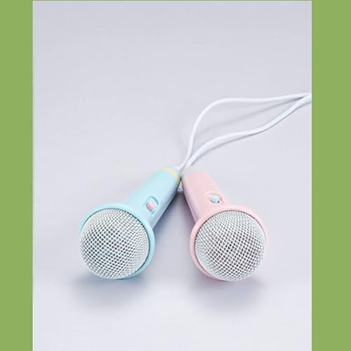 Ragyzity Handheld Wired Microphone, Kids Wired Dynamic Singing Mechine Lightweight For Kids Singing Mechine Home Wired Microphone, Birthday Present (Blue) #TOP5