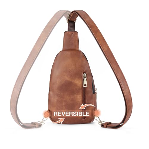 Image of Telena Crossbody Bags for Women Leather Cross Body Sling Bag for Woman Travel