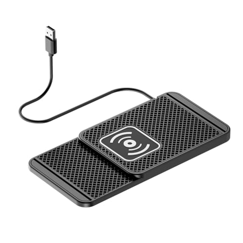 YXRINK Wireless Charging Pad for Car for Acura RDX 2007-2026, 20W Fast Wireless Car Charger Pad Type-C/USB Non-Slip Phone Charging Mat,B 30cm Cable USB Plug