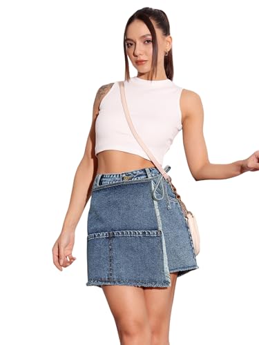 Image of Miss Chase Women's White Regular High Rise Clean Look Regular Stretchable Denim Shorts