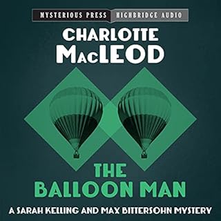 The Balloon Man Audiolibro Por Charlotte MacLeod arte de portada