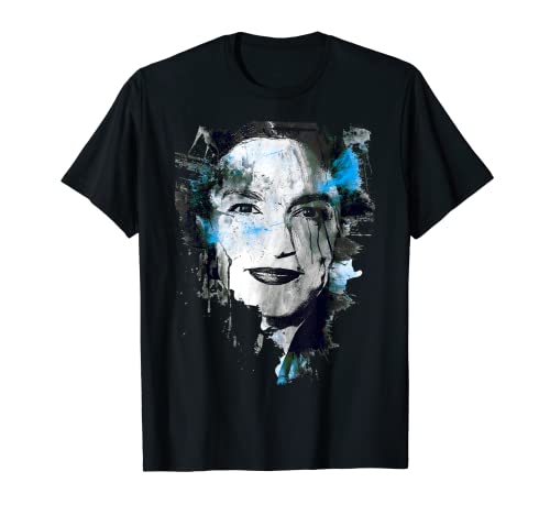 AOC Camisa Arte Pintura Abstracto Camiseta Ocasio Cortez Camisa Camiseta