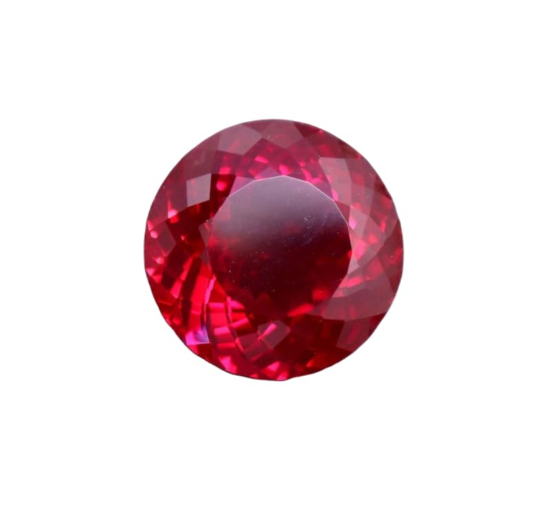 Rubis naturel rond de 20 mm GH_NAT_13331 pour création de bijoux DIY