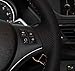 Eiseng DIY Sew Black Microfiber Leather Car Steering Wheel Cover for BMW 3 Series F30 F10 M Sport/for 2014-2017 M3 M4 M5 M6 F12 F13 M240i F39 X2 M35i F85 X5 M F86 X6 M Interior Accessories
