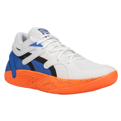 PUMA Mens TRC Blaze Court NYC Basketball Sneakers Shoes - White2