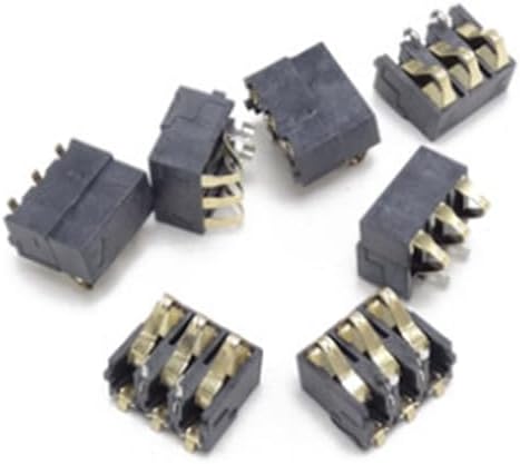 200PCS 77 Battery Holder 3 P Shrapnel Type Connector Height 7.7MM