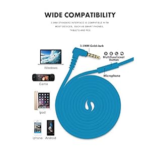 RockPapa Casque Audio pour Enfants, 982 Auriculaire avec Fil, Casque Audio Stéréo HD avec Micro, Casque Audio Jack 3.5… – Image 6