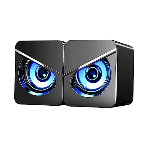 Altavoces USB estéreo para oficina y ordenador portátil