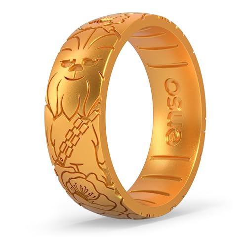 Enso Rings Star Wars Floral Collection - Classic Silicone Ring - Flexible and Comfortable Design