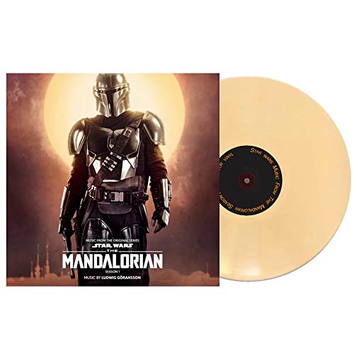 Star Wars Music From The Mandalorian Season 1 - Exclusive Bone Colored Vinyl LP With Poster