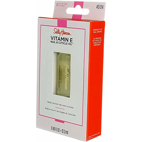 Sally Hansen Vitamin-E Nail & Cuticle Oil 0.45 Ounce (13.3Ml) (Pack Of 1) #TOP5