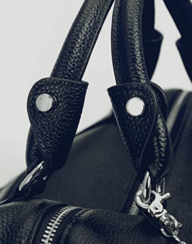 Image of HESHE Womens Genuine Leather Purse Satchel Tote Bags Ladies Real Leather Bags Crossbody Handbags