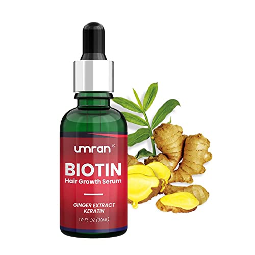 Hair Growth Serum, Hair Loss Prevention and Hair Thickening Treatment for Men and Women, Advanced Hair Growth Formula with Biotin, For Healthier & Fuller-looking Hair, 1.0 Fl Oz 30ML