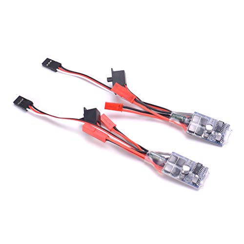 Youngrc 30A Esc Brushed Electric Speed Controller For Diy Mini Rc Car Or Boat Tank W/Brake #TOP4