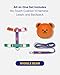 PETHROOM × Wiggle Wiggle Bear Backpack Harness Set – Cute Dog Harness with Matching Leash & Backpack, Comfortable Walk & Travel Gear for Small to Medium Dogs, Medium