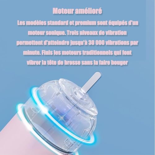 Brosse à dent électrique enfant 360 contre la corvée du brossage à LED - 5