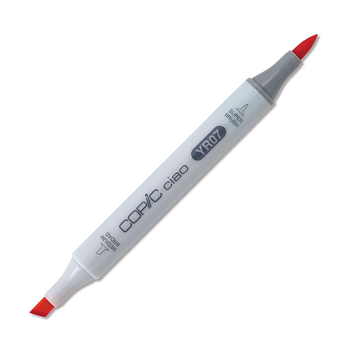 COPIC Ciao Coloured Marker Pen - (YR-07) Cadmium Orange, For Art & Crafts, Colouring, Graphics, Highlighter, Design, Anime, Professional & Beginners, Art Supplies & Colouring Books