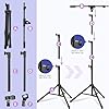 BILIONE Tripod Boom Sheet Microphone Stand, Featuring Metal Extendable Adjustable Boom Arm and Storage Bag, Suitable for Performances, Speeches, Singing and Outdoor #5