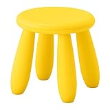 ＩＫＥＡ/イケア MAMMUT 子供用スツール イエロー 90382325