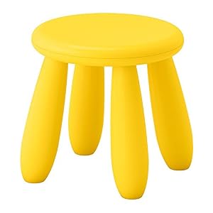 ＩＫＥＡ/イケア MAMMUT 子供用スツール イエロー 90382325