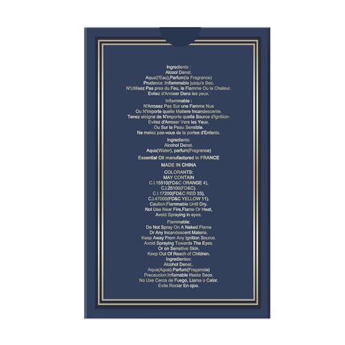 Image of AFLUXE Men's Cologne King Original Natural Spray Eau De Toilette,Long-Lasting Scent Perfume for Men Elegant Bottle - Great Holiday Gift, 3.4 Fl Oz /100 Ml